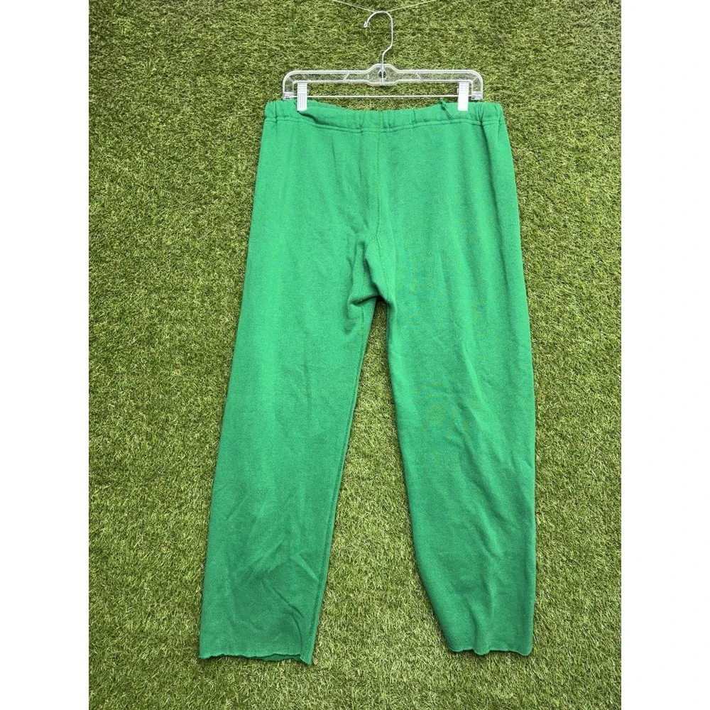 Vintage Boston Celtics Sweatpants Mens Large 32x28 Green Logo 7 NBA Basketball